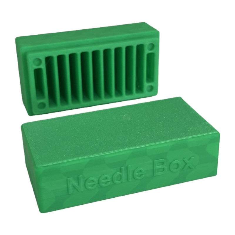 Needle Holder Secure Closure Portble for Mobile Sewing Activity