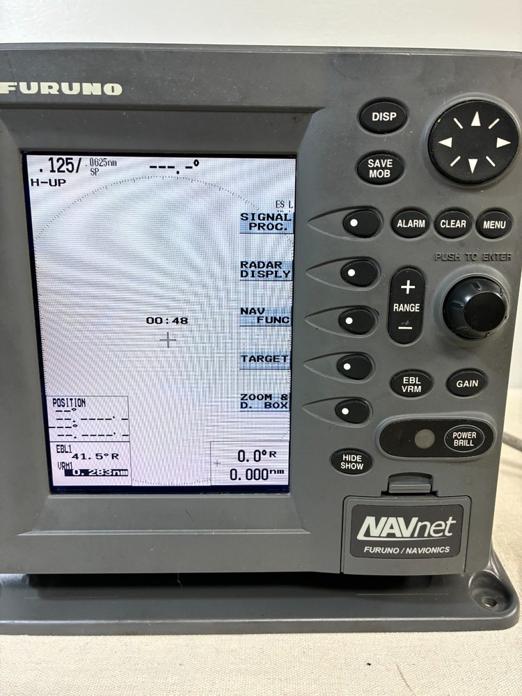 Furuno RDP-143 NavNet VX1 7" Navionics FishFinder Radar GPS Chartplotter