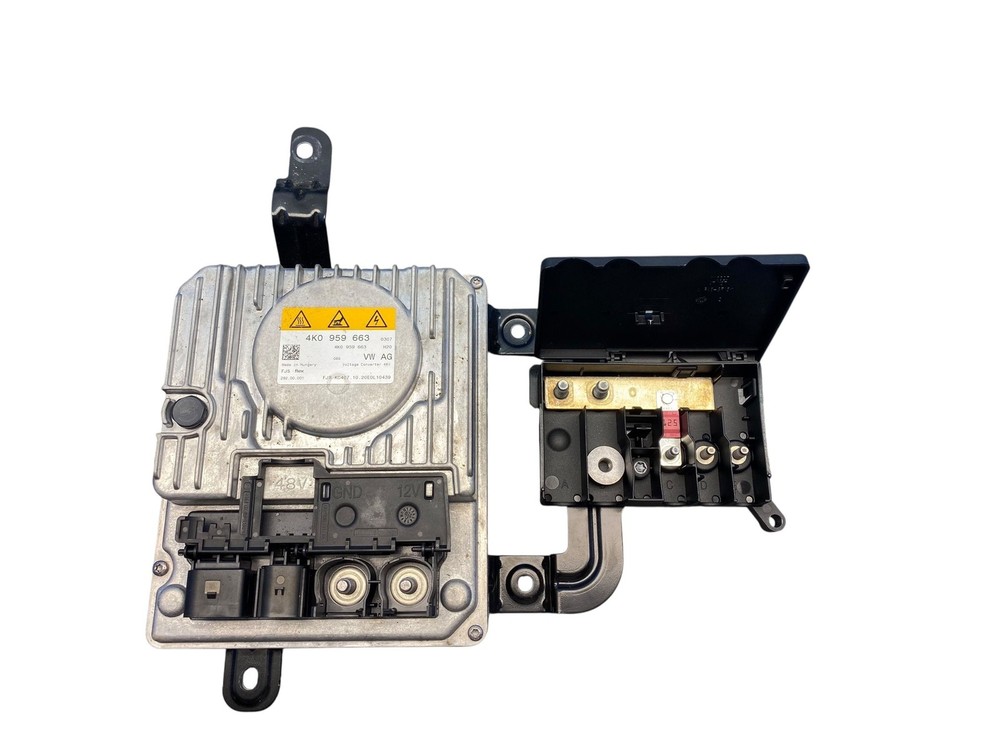 2021 AUDI Q7 4MB OEM VOLTAGE CONVERTER CONTROL MODULE UNIT 4K0959663