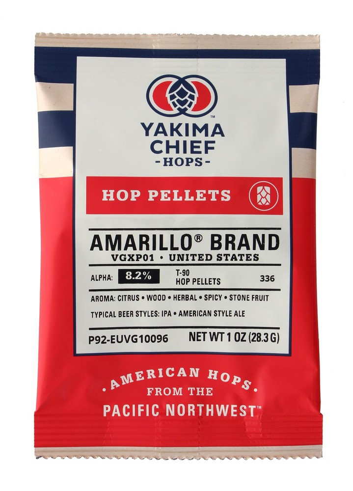 Amarillo® Hop Pellets 1 oz for Home Brew Beer Making
