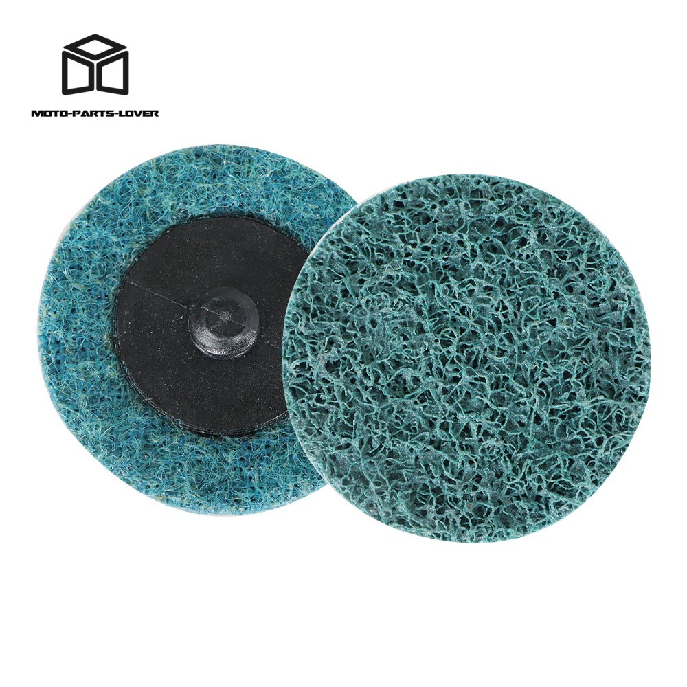 Fine Surface Conditioning Discs Roll Lock Grinder Sanding Pads 50Pcs 2" Disc