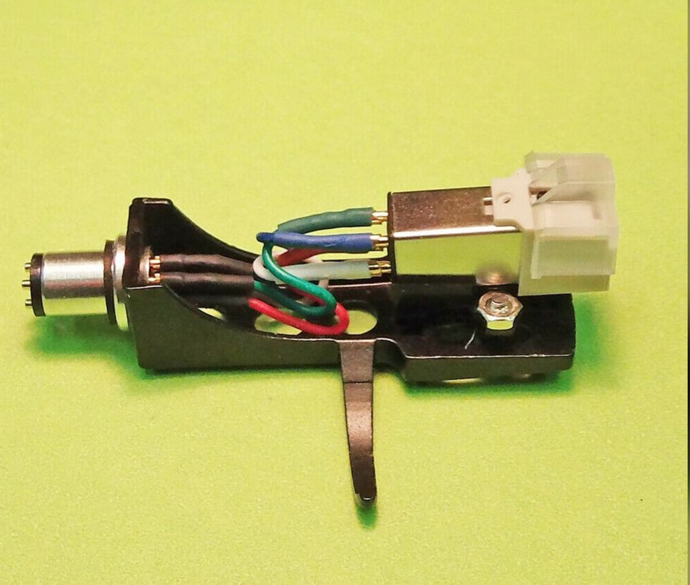 HEADSHELL CARTRIDGE AND STYLUS NEEDLE FOR TECHNICS SL-D205, SL-D2K, SL-D3