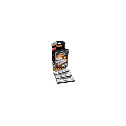 Hohner Special 20 Pro Pack 3 Piece Harmonicas