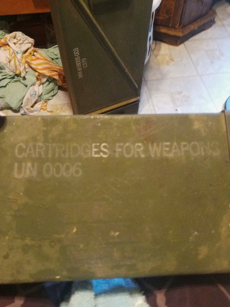 Army Cartridge Canaster