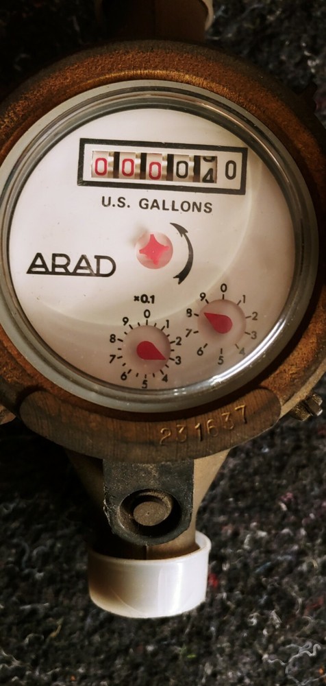 Arad Vintage Water Meter