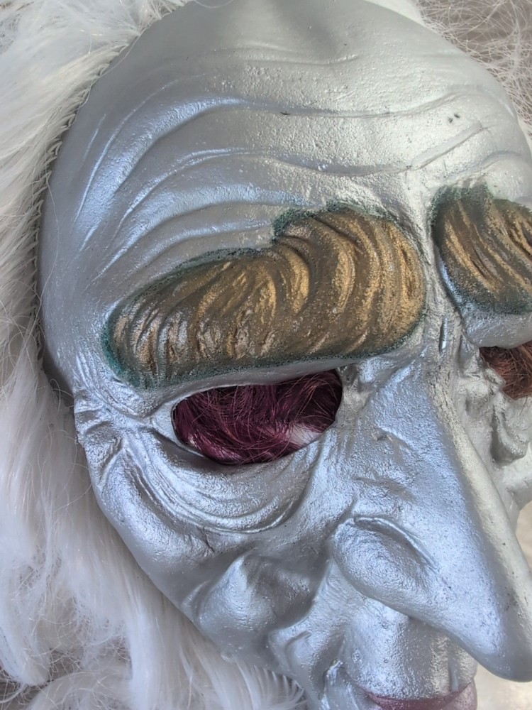 Cesar silver father time mask