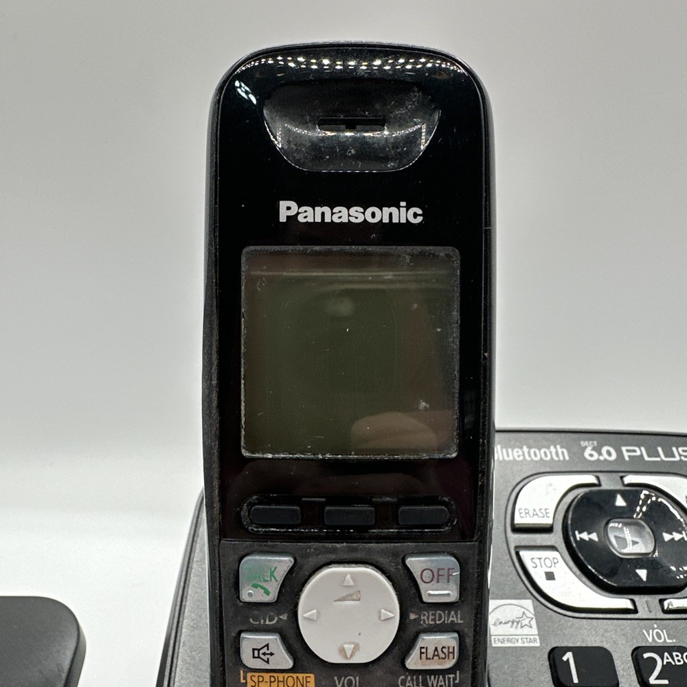 Panasonic KX-TG6581 Bluetooth 6.0 DECT Plus Answering System w/Handset READ
