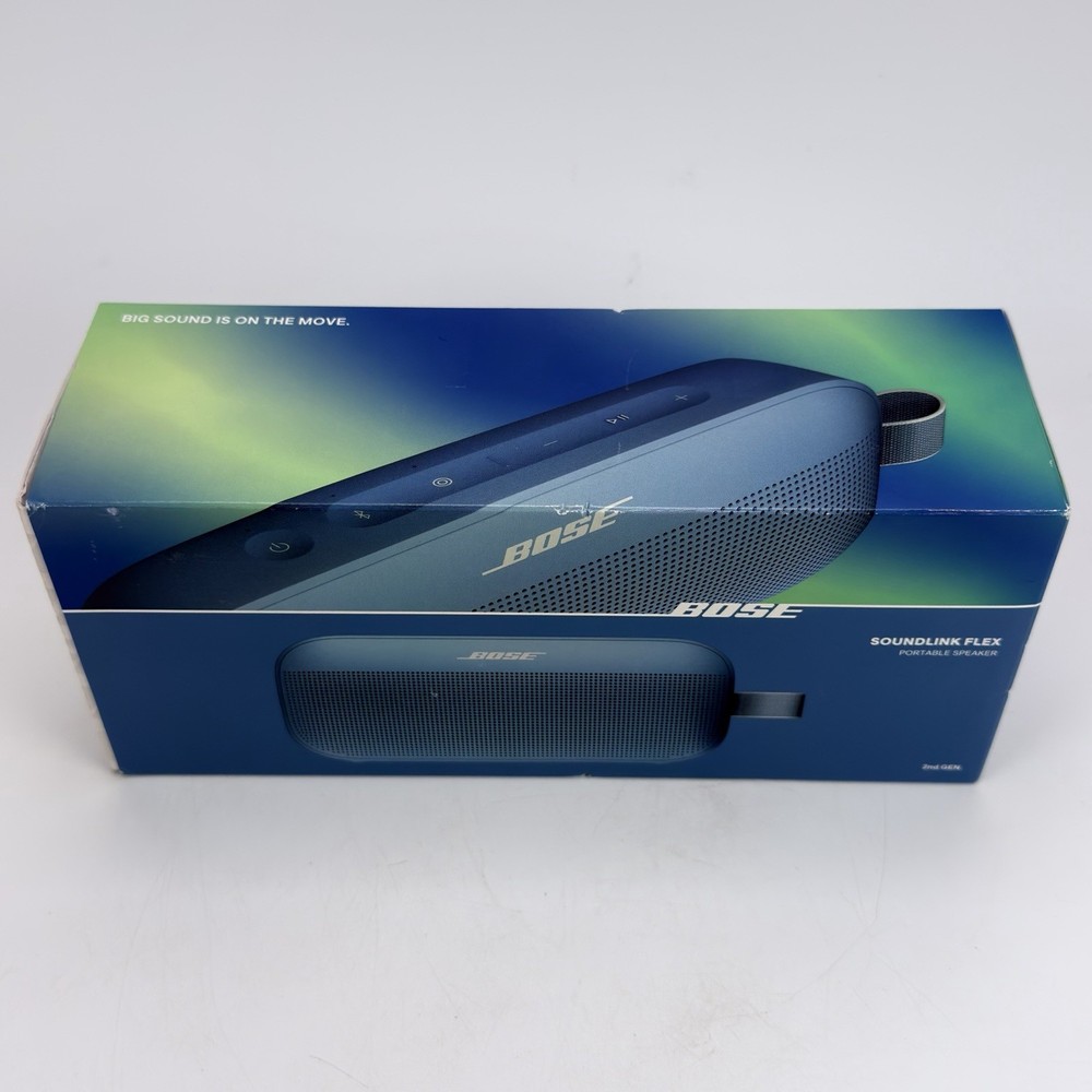 Bose Soundlink Flex Portable Bluetooth Speaker 2nd Gen (Blue Dusk) Rechargeable