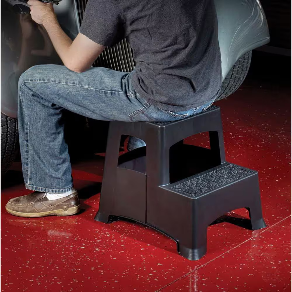 2-Step Plastic Project Stool Ladder