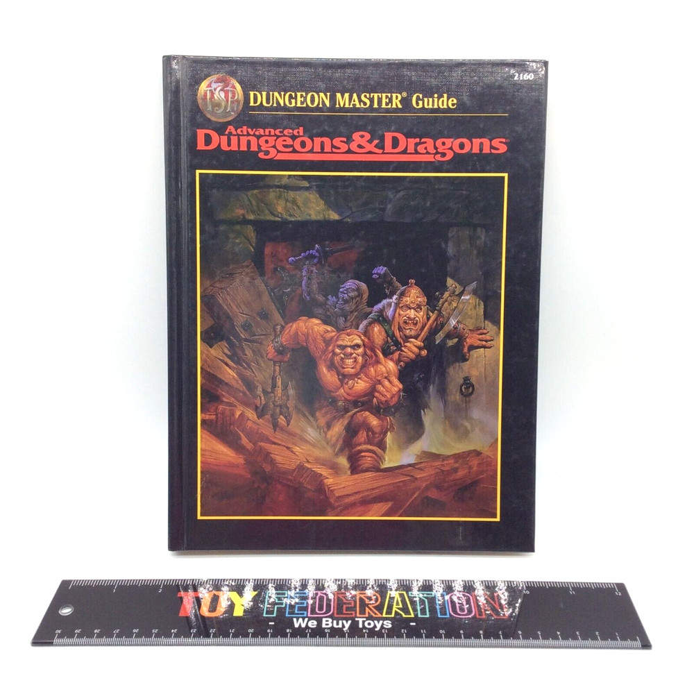 TSR Advanced Dungeons & Dragons DUNGEON MASTER GUIDE 2nd Edition 2160