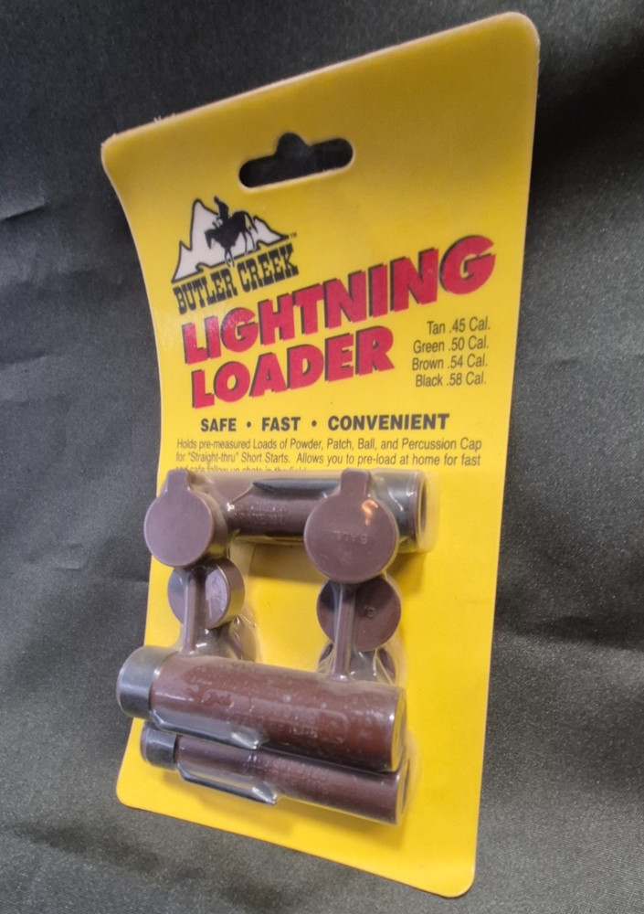 BUTLER CREEK LIGHTNING LOADER / SPEEDLOADER 54 CAL 3 PACK NOS C