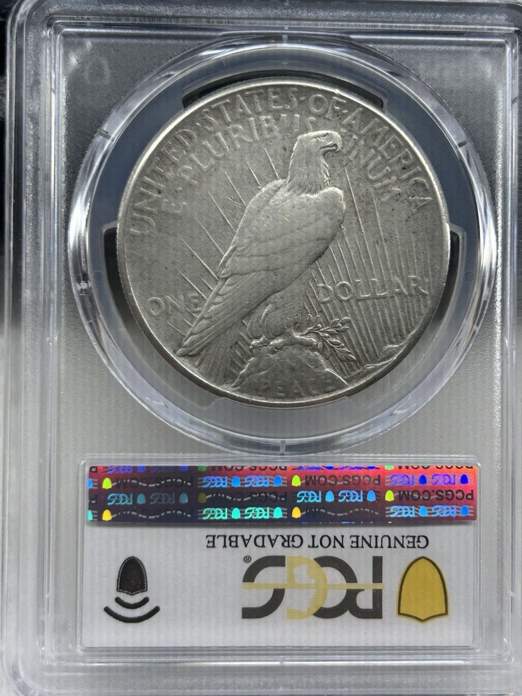 1928 peace dollar PCGS AU Detail