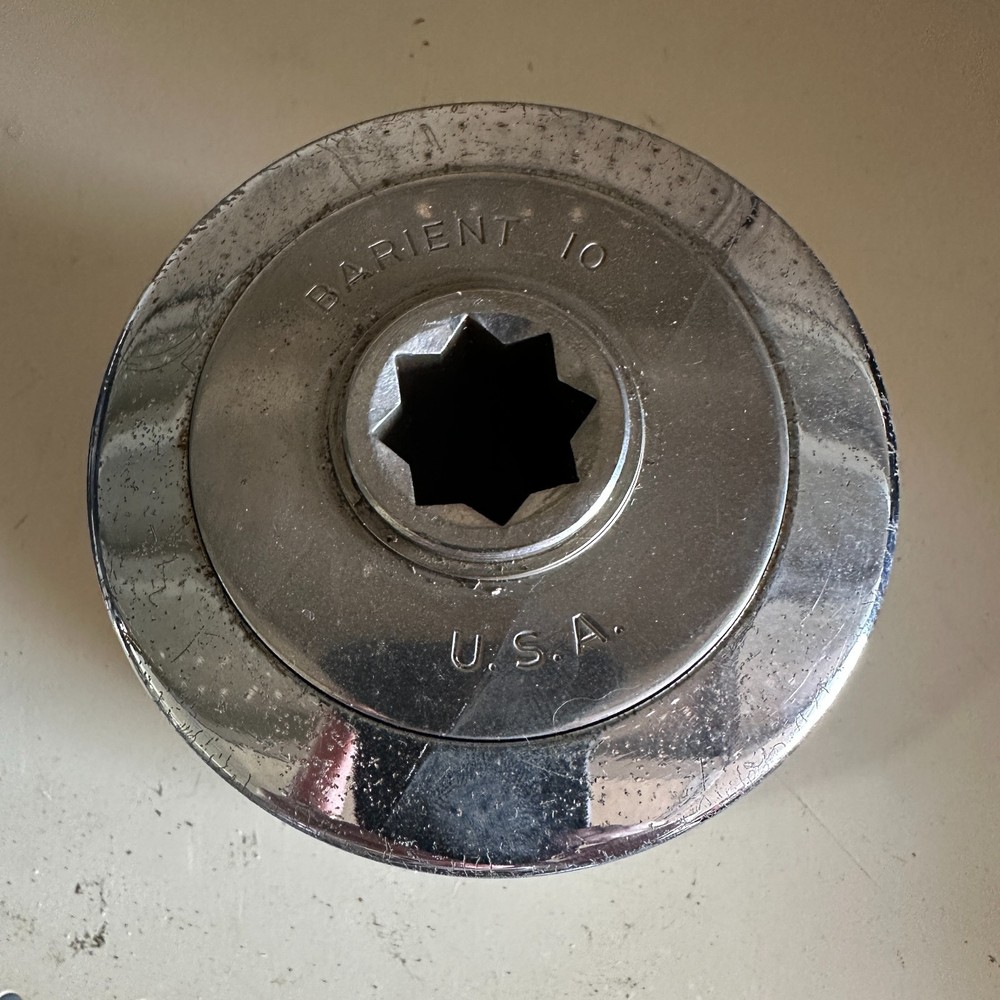Barient #10 Chromed Bronze Winch