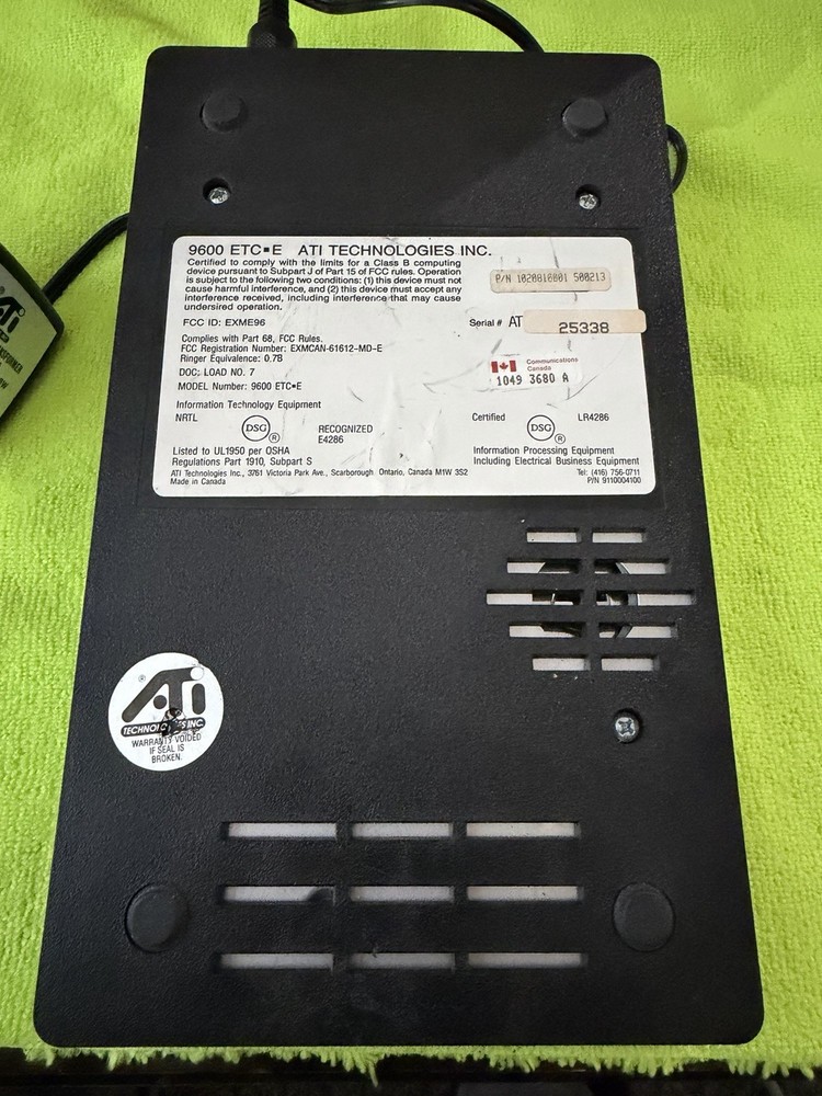 ATi Technologies 9600etc/e External Modem