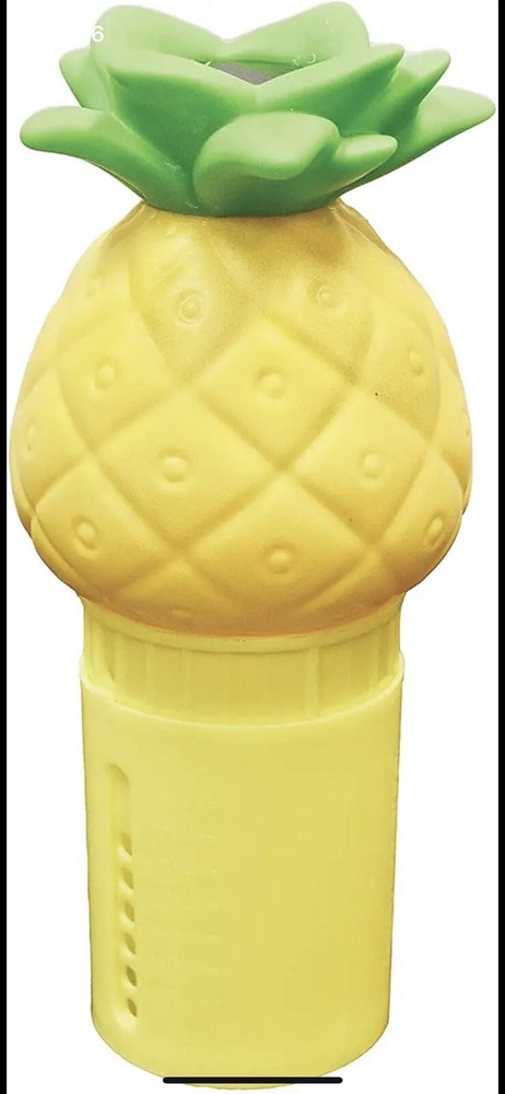 Solar Light Up Pool Chlorinator Pineapple