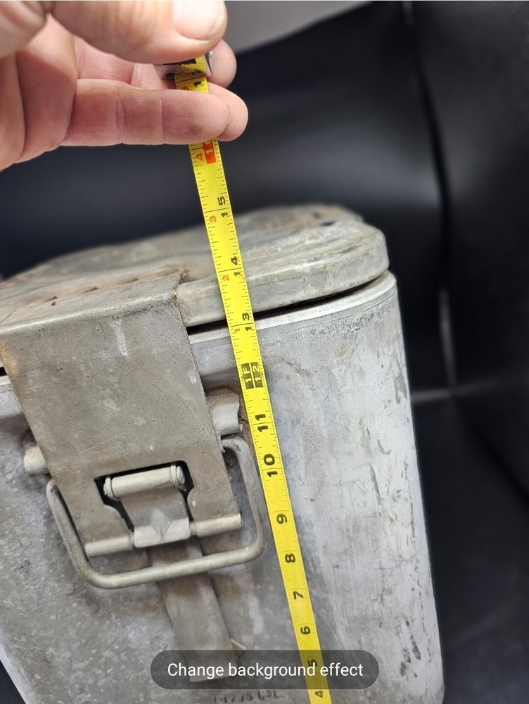 Vintage Military WW2 US Metal Ammo Box