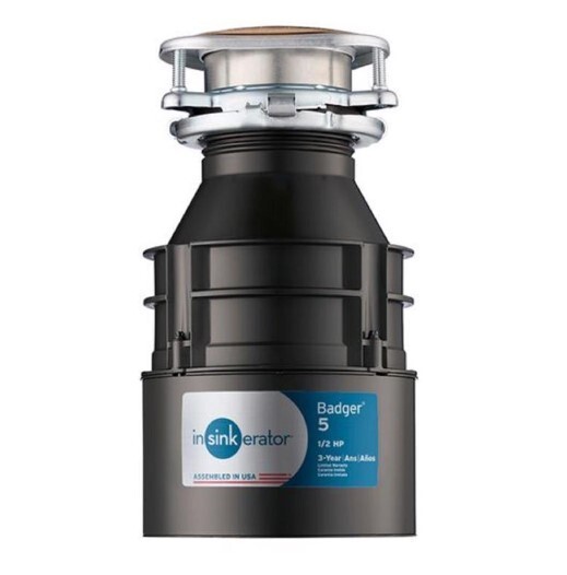 InSinkErator Badger 5 1/2HP Garbage Disposal - New In Box