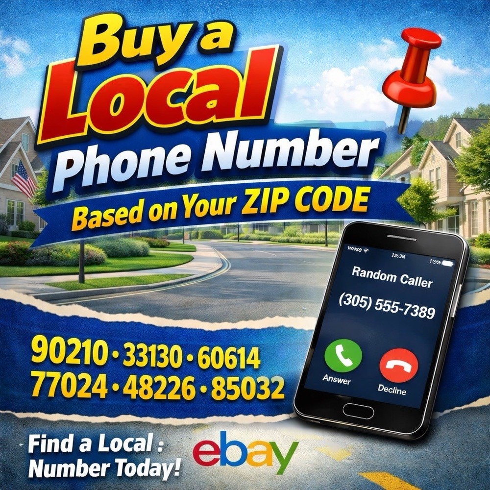 Buy A Local Phone Number Based On Your ZIP CODE Code | Activate in 10 Minutes