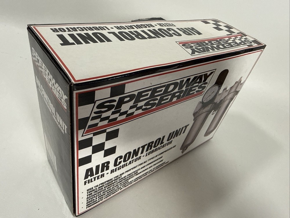 Speedway Series Air Moisture Filter Regulator Oiler Separator Lubricator Combo