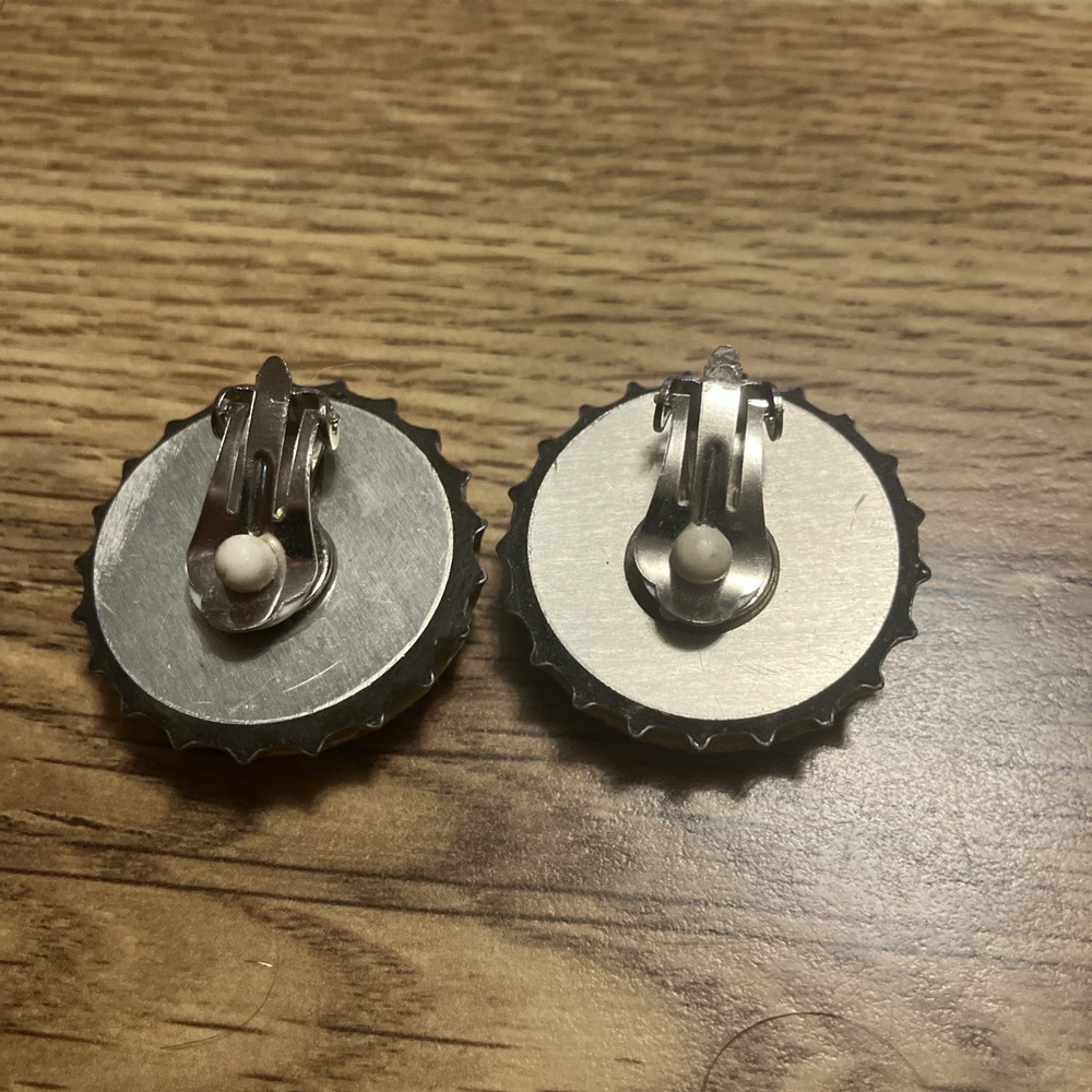 santafebrewing clip on earrings