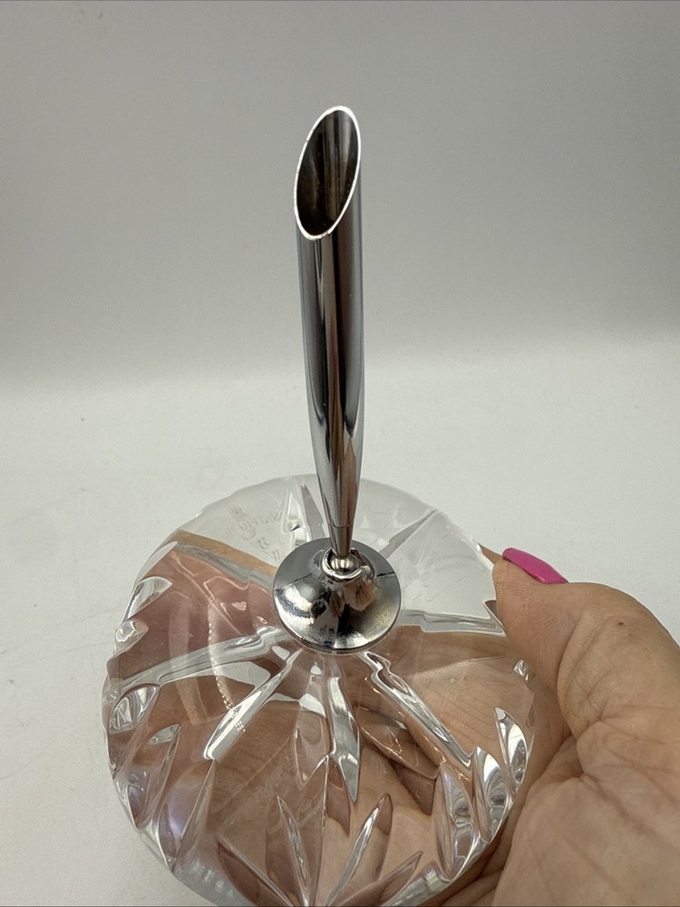 Mikasa Crystal Pen Holder