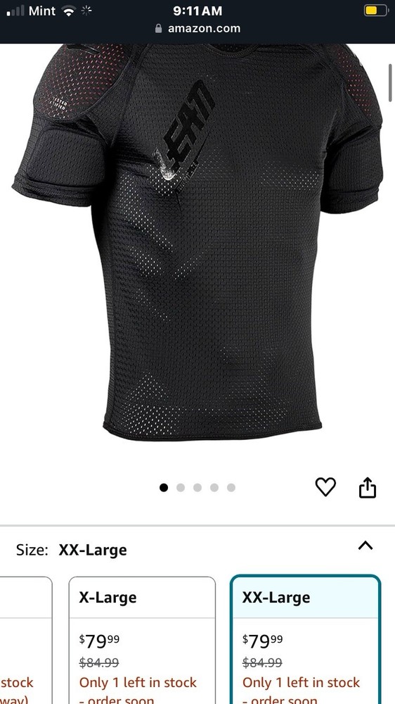 leatt shoulder tee 3df airfit lite