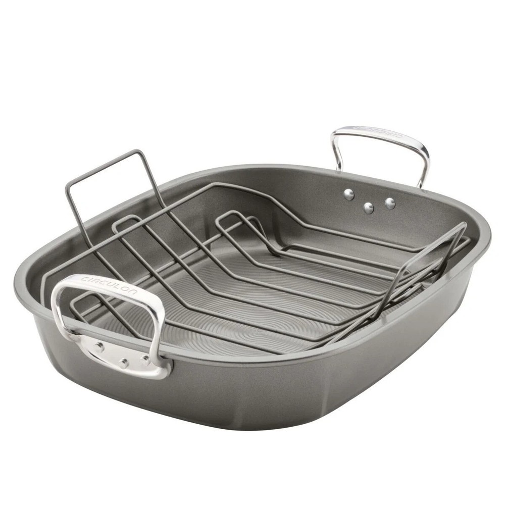 Circulon Nonstick Oval Roaster with Rack- **SEE DESCRIPTION***