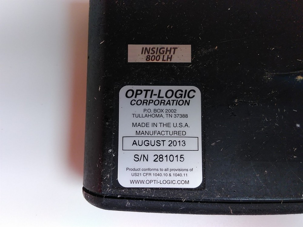 Defective Opti-Logic Insight 800 LH Rangefinder AS-IS