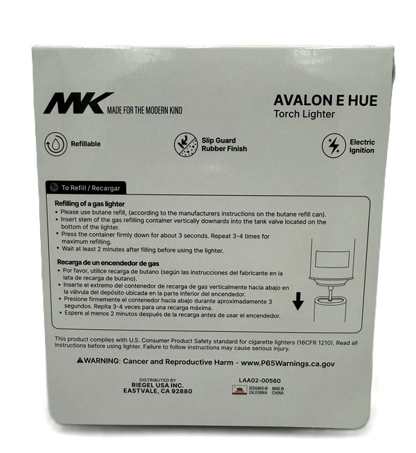 MK 5 PACK AVALON E TORCH POCKET LIGHTERS (684497)