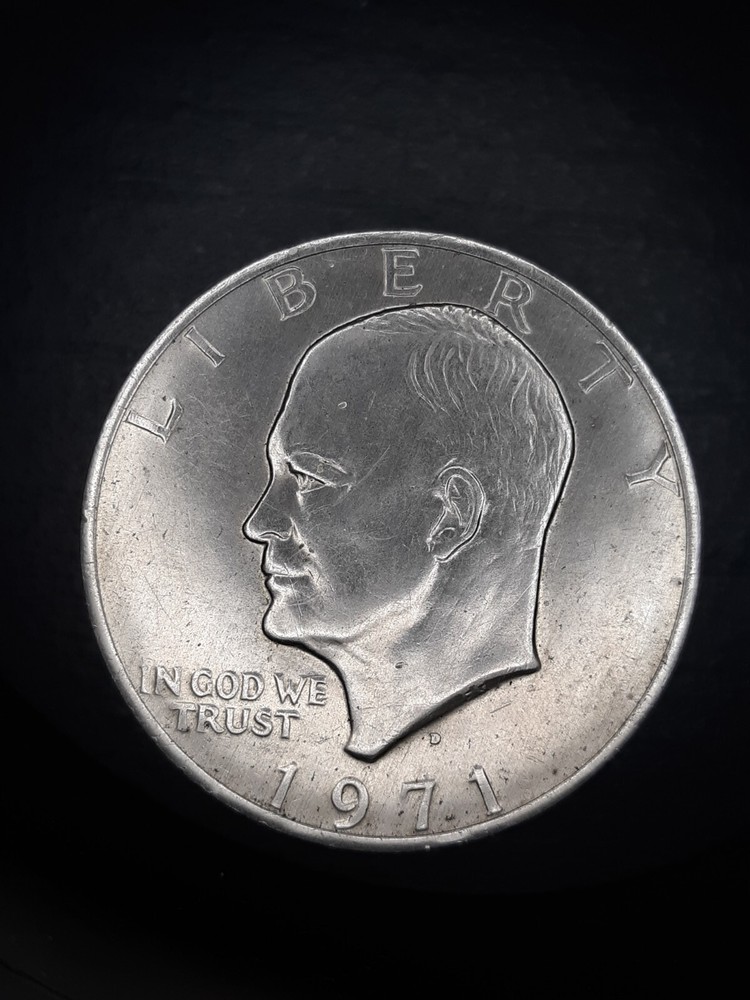 1971 d Ike dollar#38