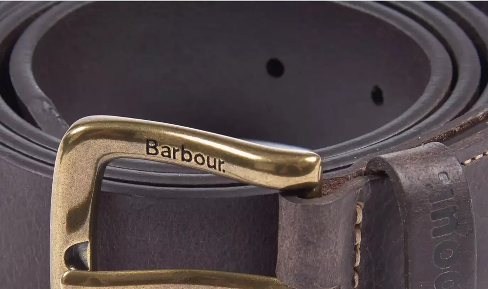 Barbour Leather Belt Size Large