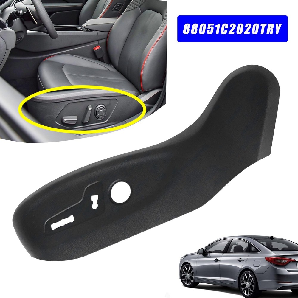 Driver Left Seat Trim Cover Outer Trim Panel for 2015-2019 Hyundai Sonata