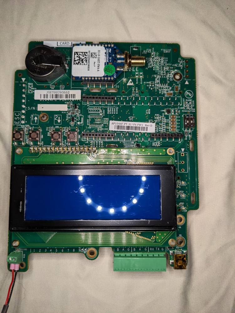 SolarEdge Inverter Communication Board CPU LCD Display AP1044F + ZigBee Wireless