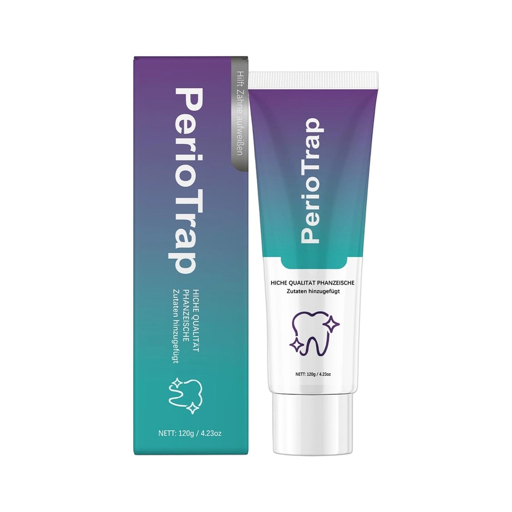 PerioTrap Mint Flavor Gum Cleaning Toothpaste Toothpaste Sensitive Teeth 120g
