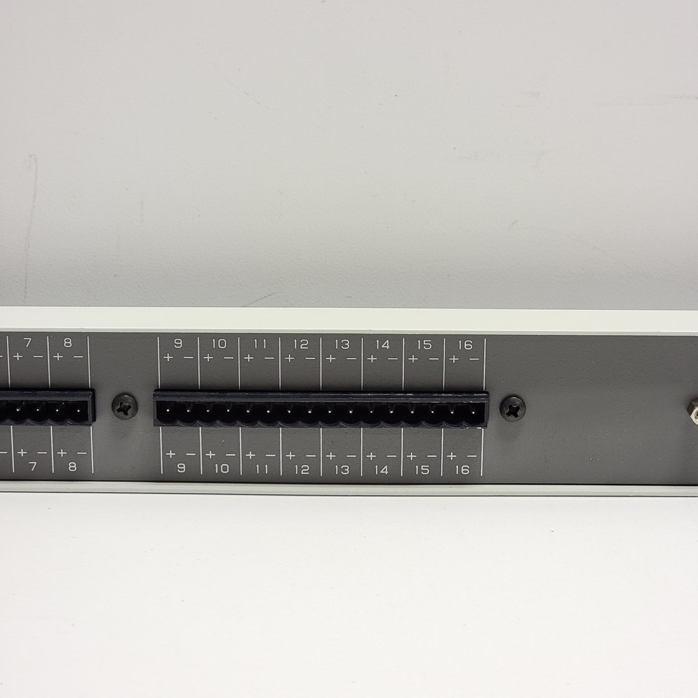 Burk Technology Wiring Interface Site Controller I/O Rack Mount Connection Panel