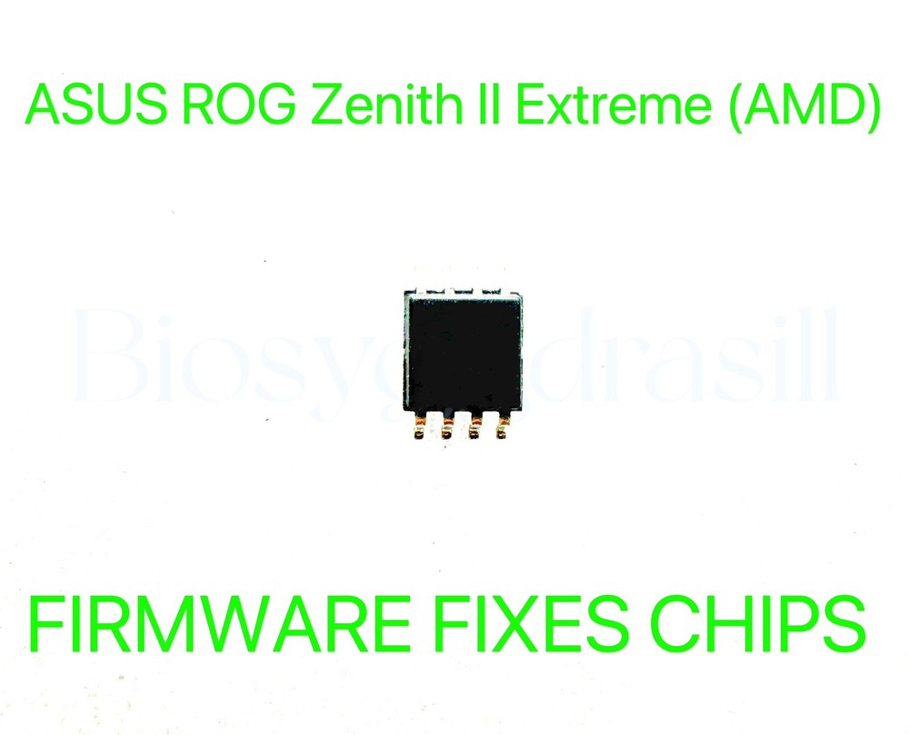 ASUS ROG Zenith II Extreme, ADMIN NO PASSWORD FIRMWARE FIXES BIOS CHIP (AMD)