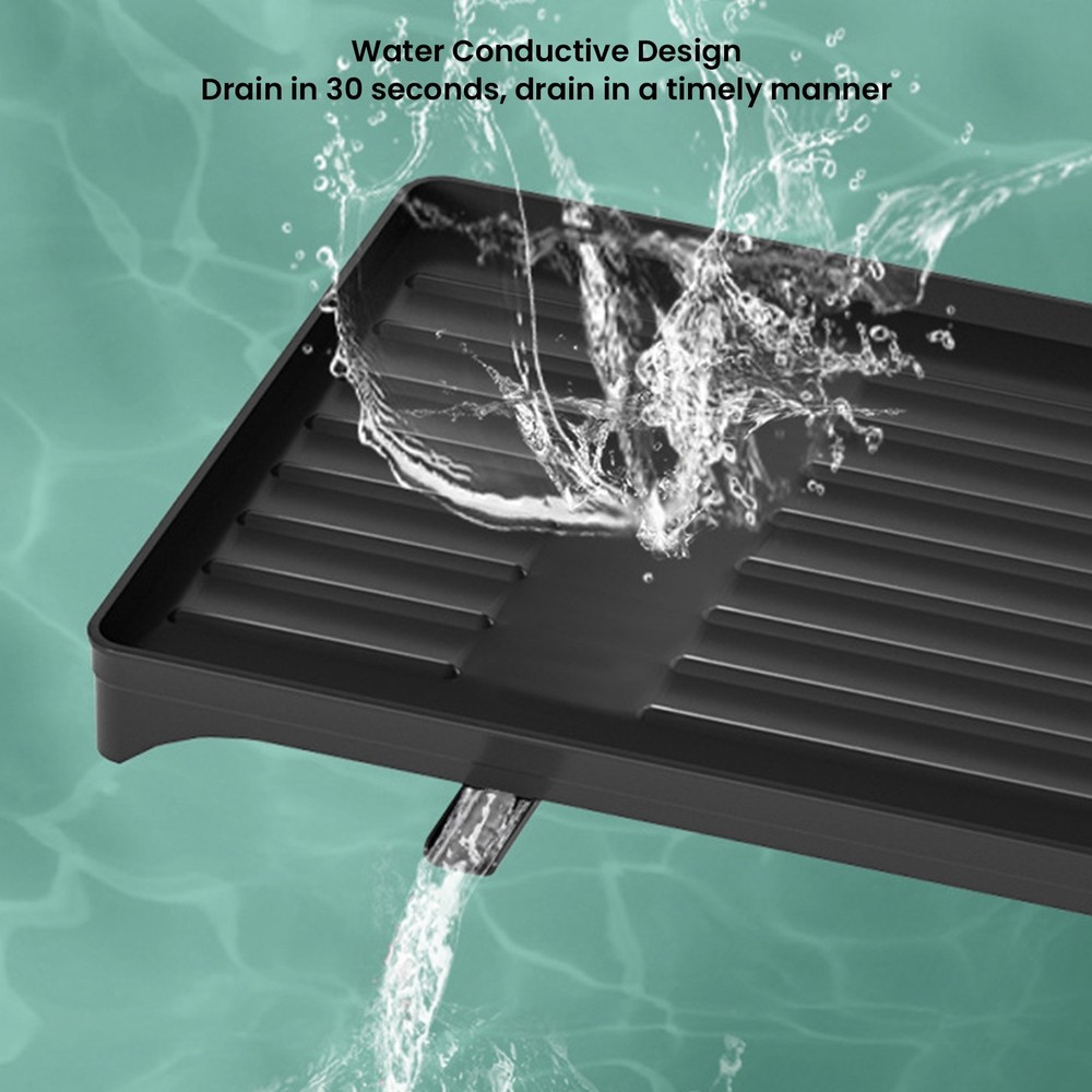 2 Level Dish Drainer with Binder Tray