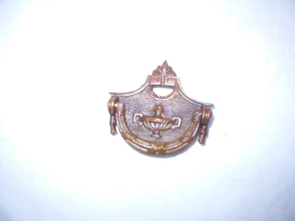 Antique Solid Brass Draw Pull