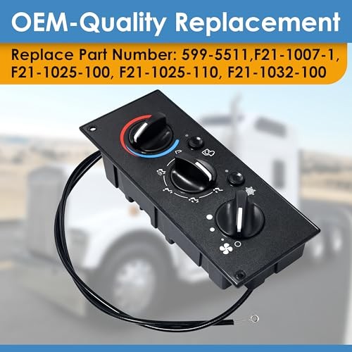 Kenworth Climate Control Module - 599-5511 Heavy Duty AC Control Panel