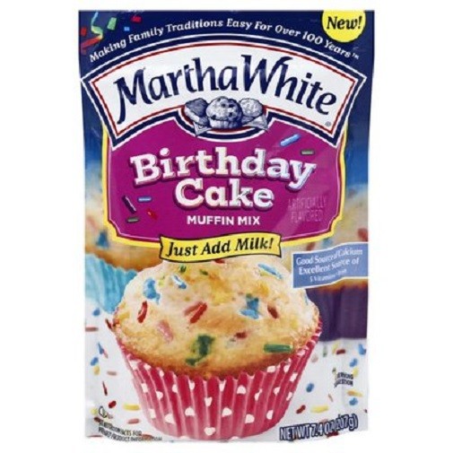 Martha White Birthday Cake Muffin Mix 2 Pack