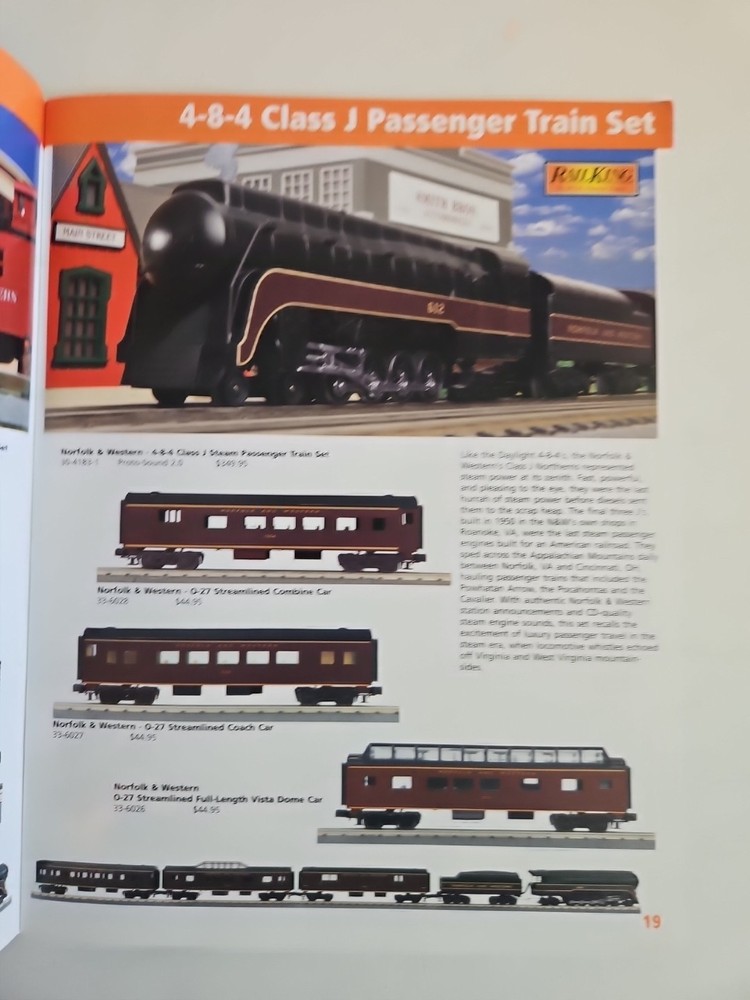 2008 MTH RailKing Train Sets & Accessories Catalog