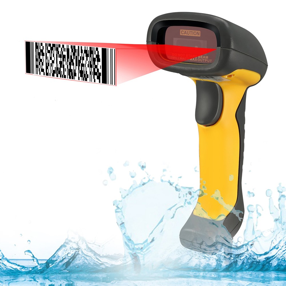 NuScan 5200T USB 2D Industrial Handheld Barcode Scanner