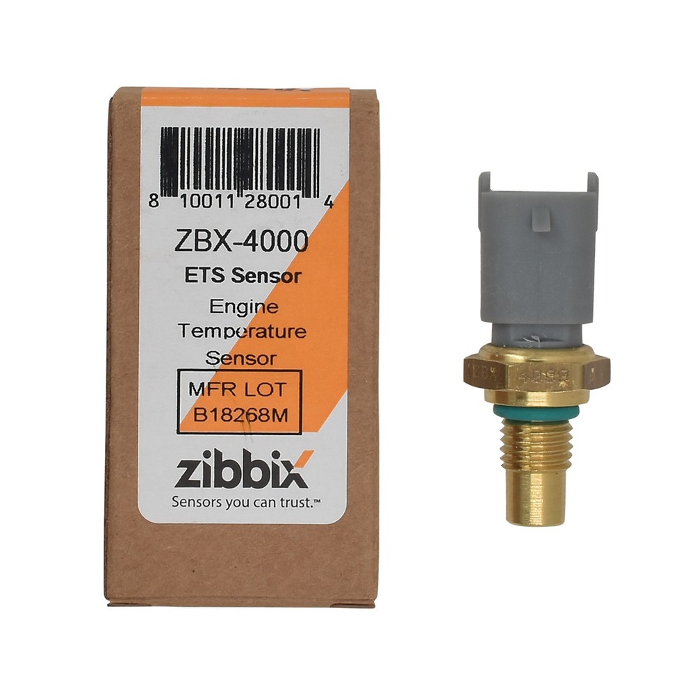 Zibbix ECT Engine Coolant Temperature Sensor for 03-10 6.0L 6.4L Powerstroke