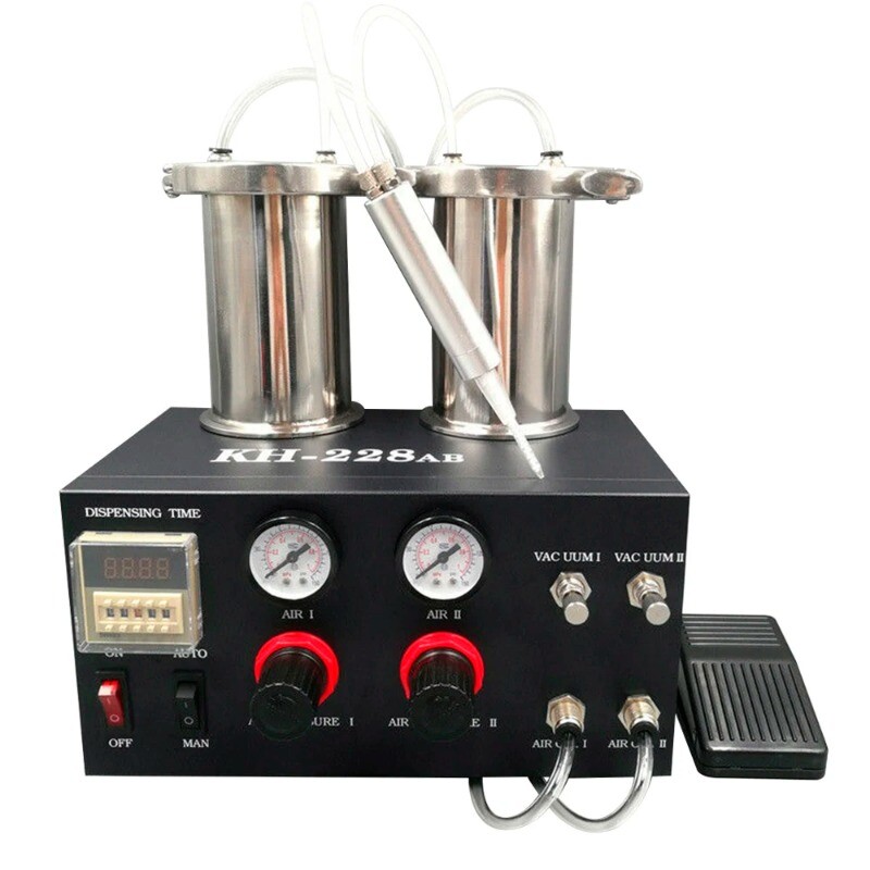 Automatic Double Liquid Dispenser Glue Machine Glue Applying Machine