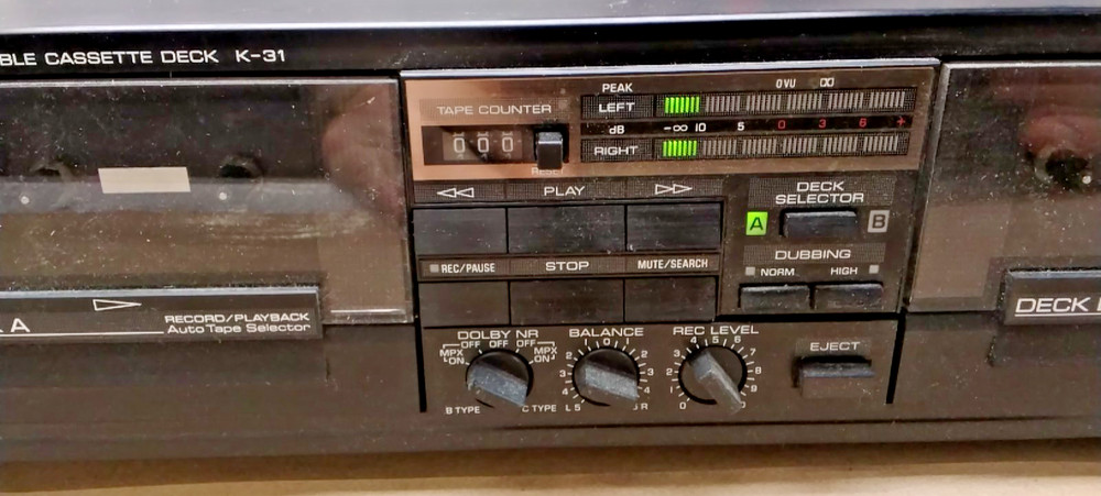 Yamaha Double Cassette Deck