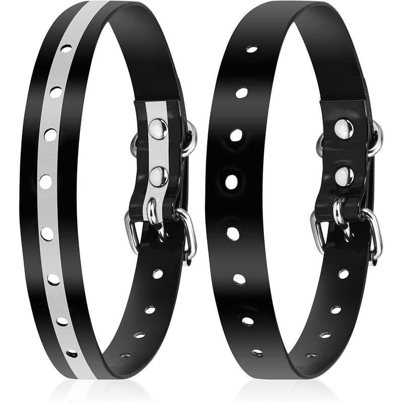 Adjustable Reflective Nylon Replacement Dog Collar Shock & Training Devices New