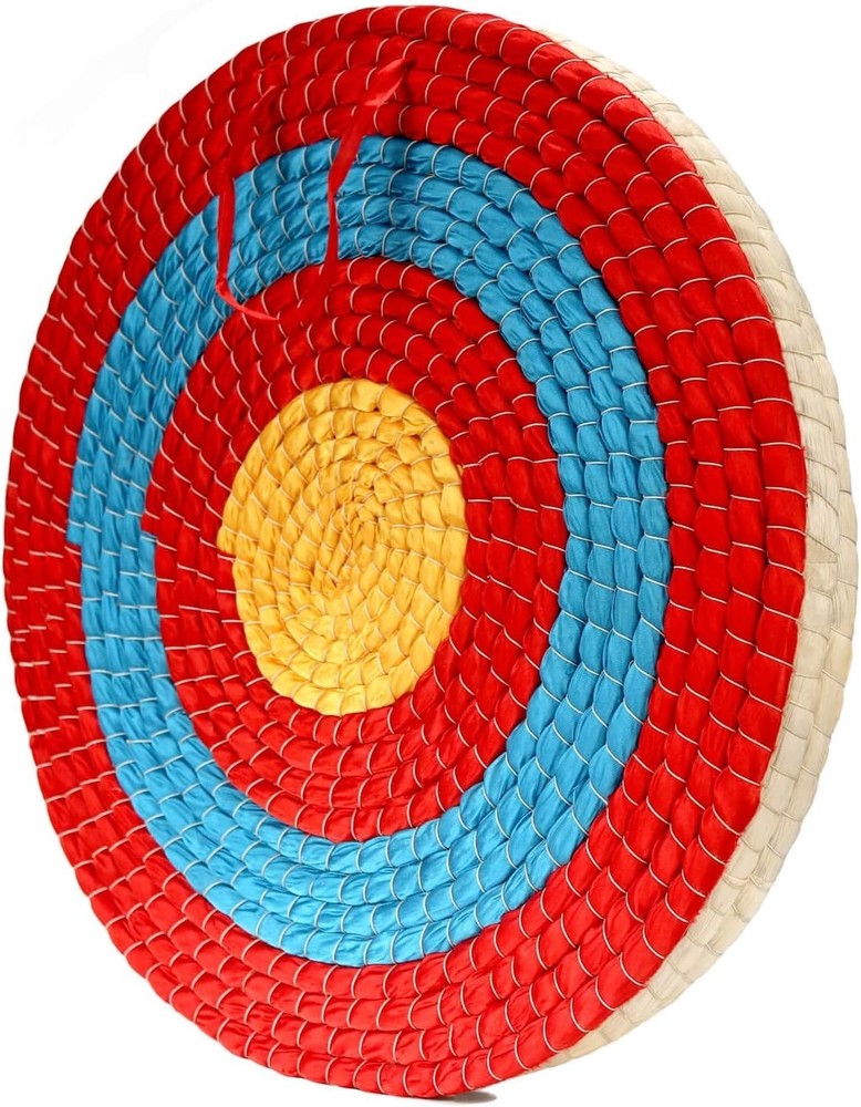 Versatile 19.7" Straw Archery Target - Eco-Friendly, Reusable, Three Layers