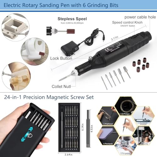 124Pcs 3D Printing Accessory Tools with Tool Bag for 3D Tools with Oxford bag