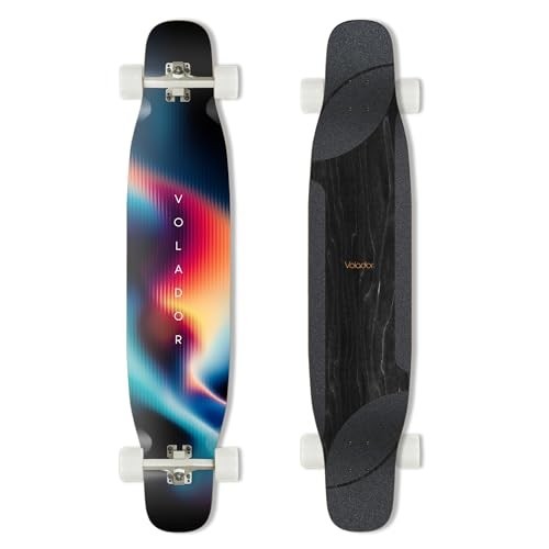 46" Maple Dancing Longboard - Smooth Ride, Flexible Deck, Ideal for Tricks & Fre