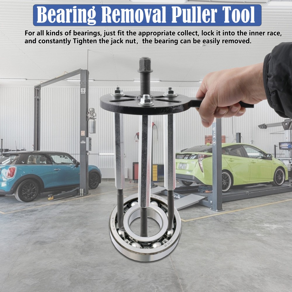 Three-Jaw Puller Set Bearing Disassembly Puller Inner Hole Removal Hand Tool New